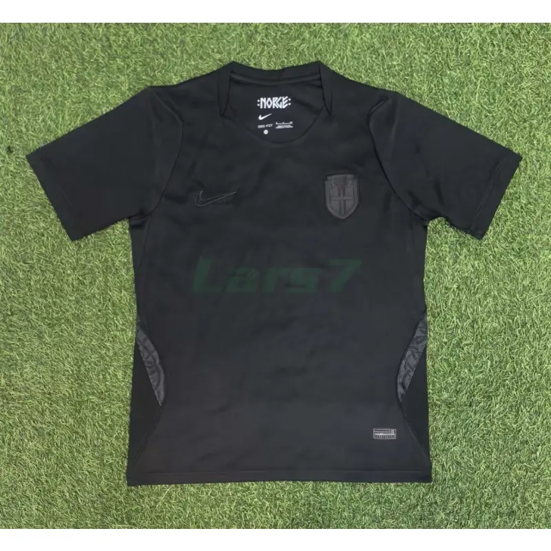 Camiseta Noruega 2ª Equipación Mundial 2026 Negro