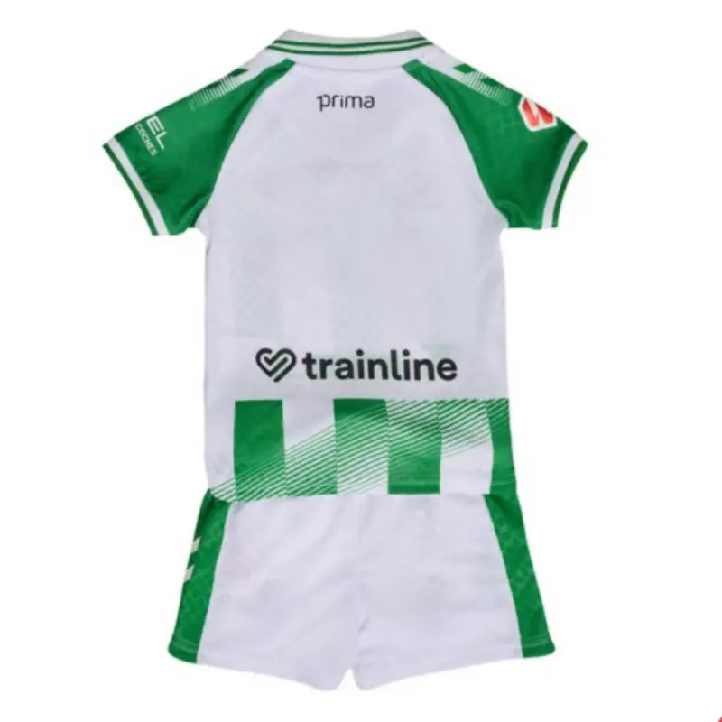 Camiseta Real Betis 1ª Equipación 2026/2027 Verde/Blanco Niño Kit con Parche La Liga