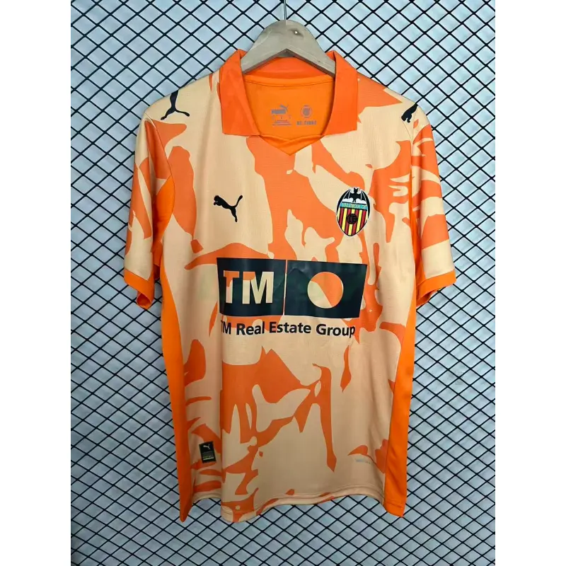 Camiseta Valencia 2026/2027 Naranja Versión Retro