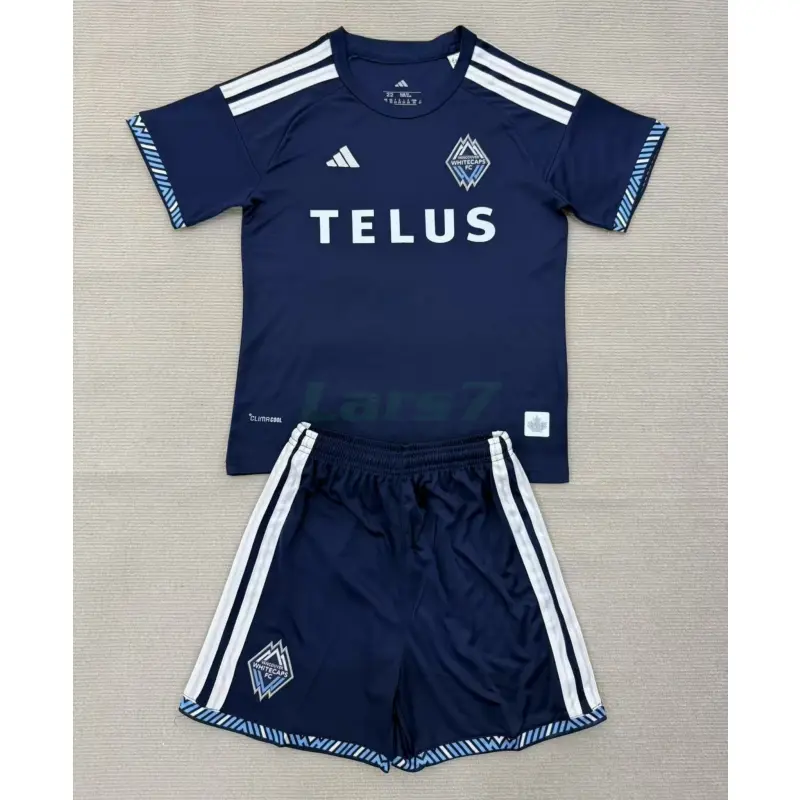 Camiseta Vancouver Whitecaps 2ª Equipación 2026/2027 Azul Niño Kit