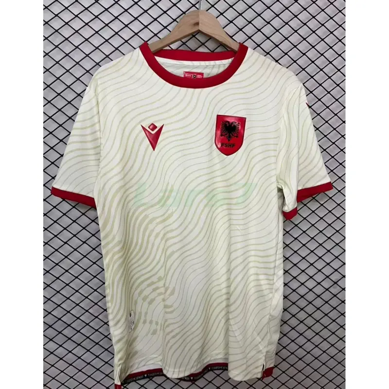 Camiseta Albania 2ª Equipación Mundial 2026 Blanco