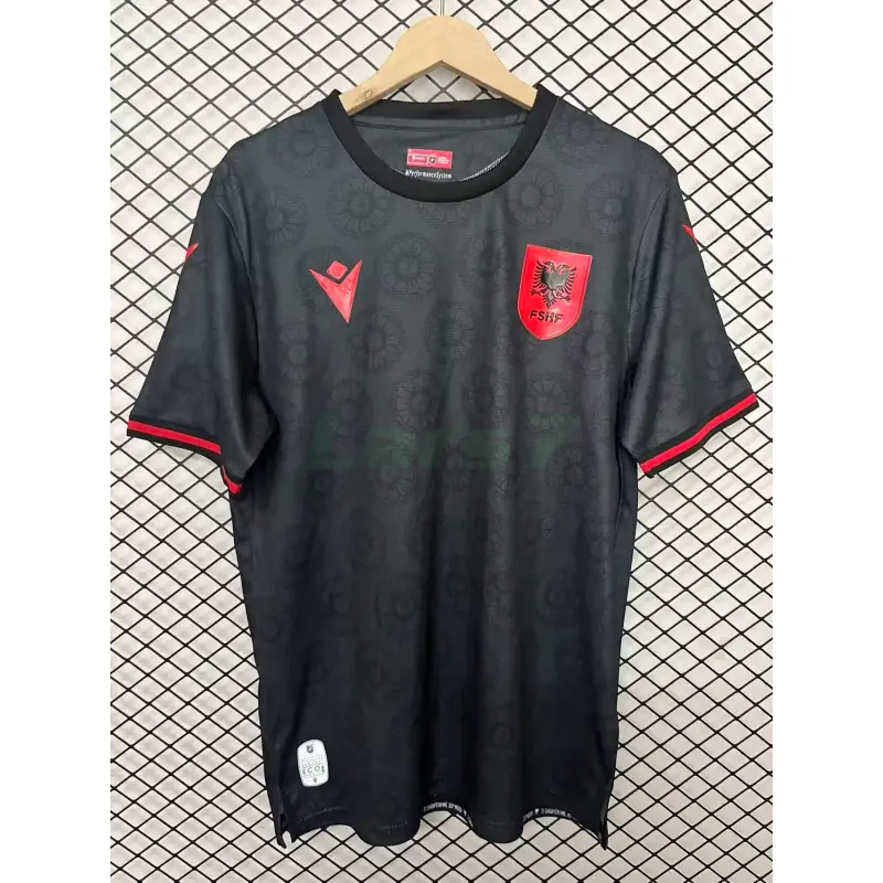Camiseta Albania 3ª Equipación Mundial 2026 Negro