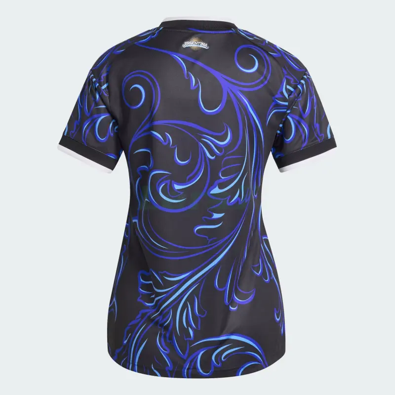 Camiseta Argentina 2ª Equipación Mundial 2026 Azul Mujer con FIFA2022