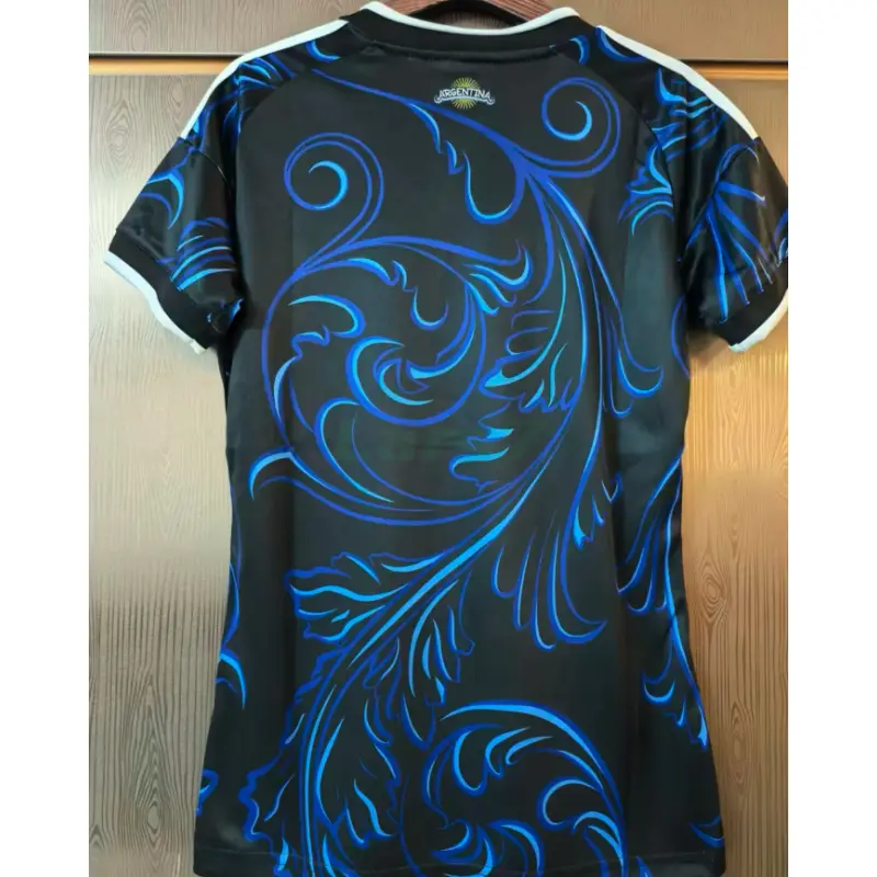 Camiseta Argentina 2ª Equipación Mundial 2026 Azul Mujer con FIFA2022