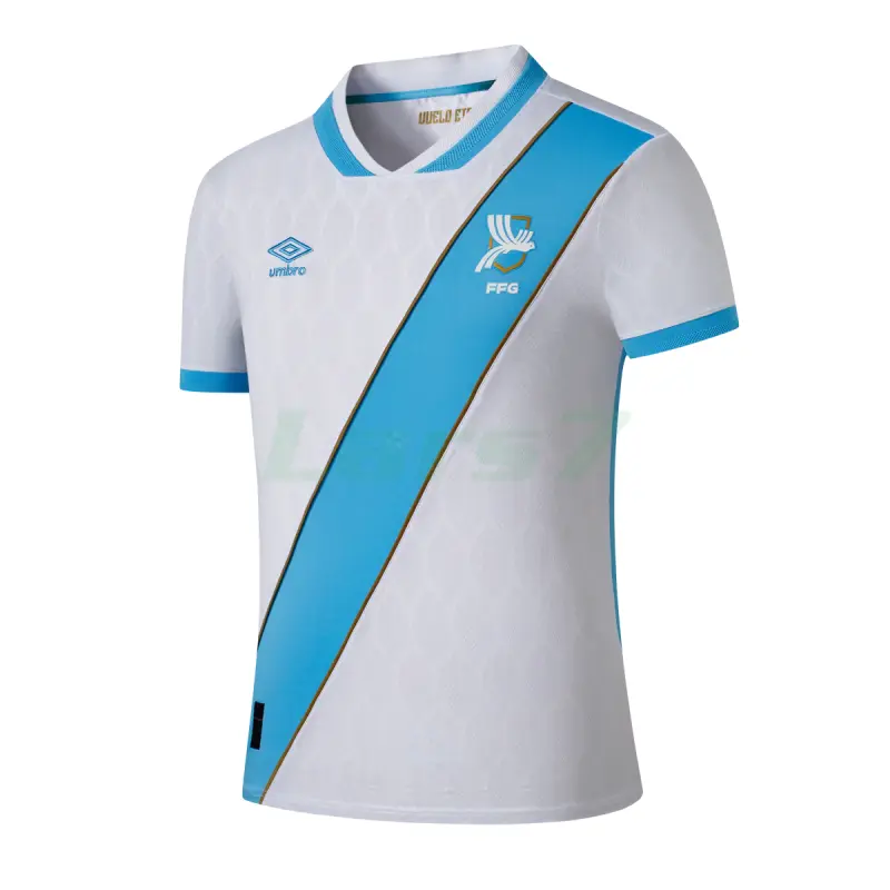 Camiseta Guatemala 1ª Equipación Mundial 2026 Blanco/Azul