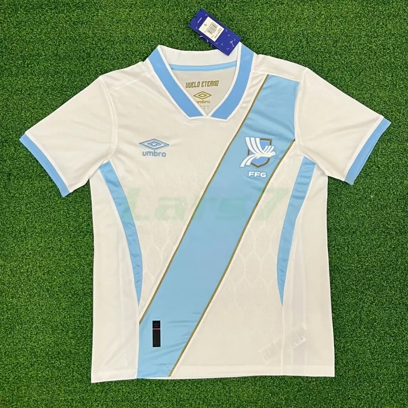 Camiseta Guatemala 1ª Equipación Mundial 2026 Blanco/Azul