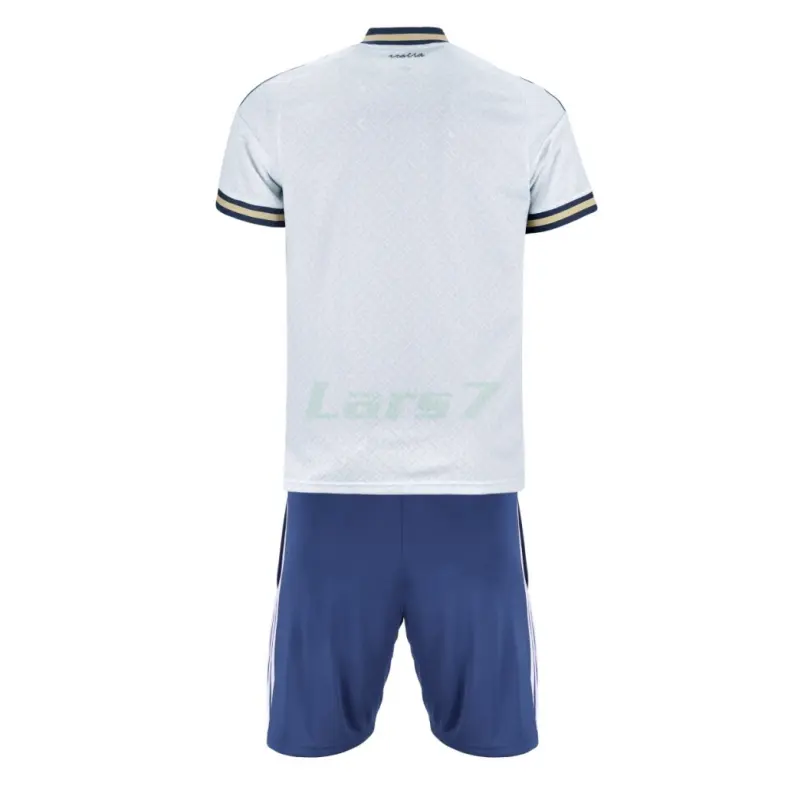 Camiseta Italia 2ª Equipación Mundial 2026 Blanco Niño Kit