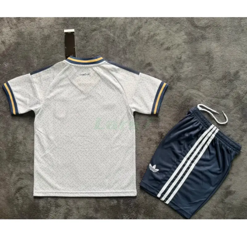 Camiseta Italia 2ª Equipación Mundial 2026 Blanco Niño Kit