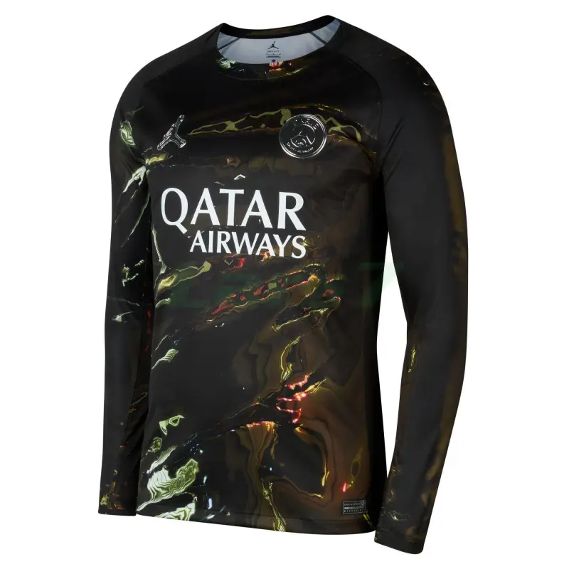 Camiseta PSG 2025/2026 Night Edition ML Negro