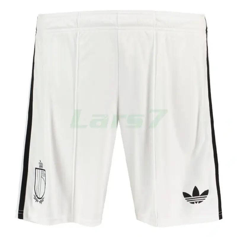 Pantalón Corto Bélgica 2ª Equipación Mundial 2026 Blanco