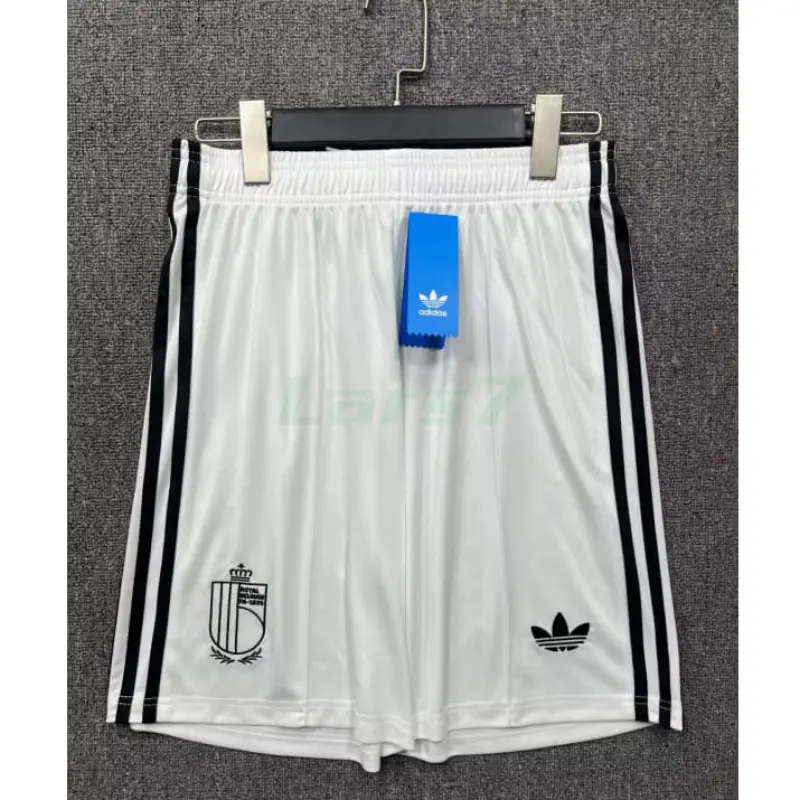 Pantalón Corto Bélgica 2ª Equipación Mundial 2026 Blanco