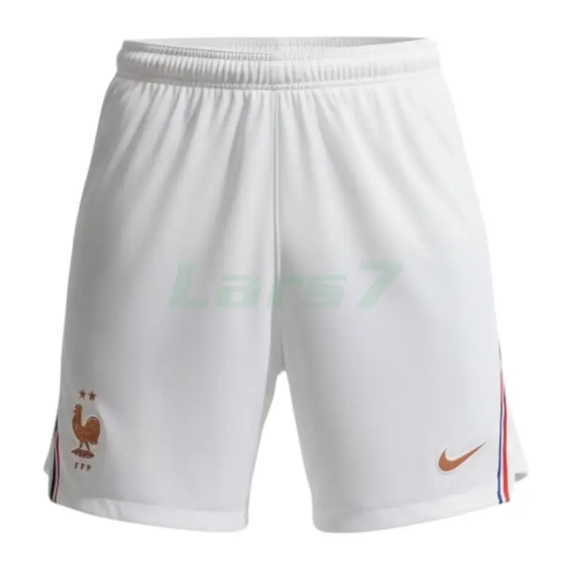 Pantalón Corto Francia 1ª Equipación Mundial 2026 Blanco