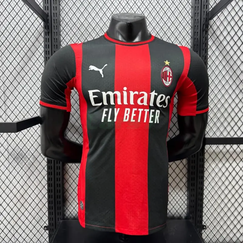 Camiseta AC Milan 1ª Equipación 2026/2027 Rojo/Negro (EDICIÓN JUGADOR)