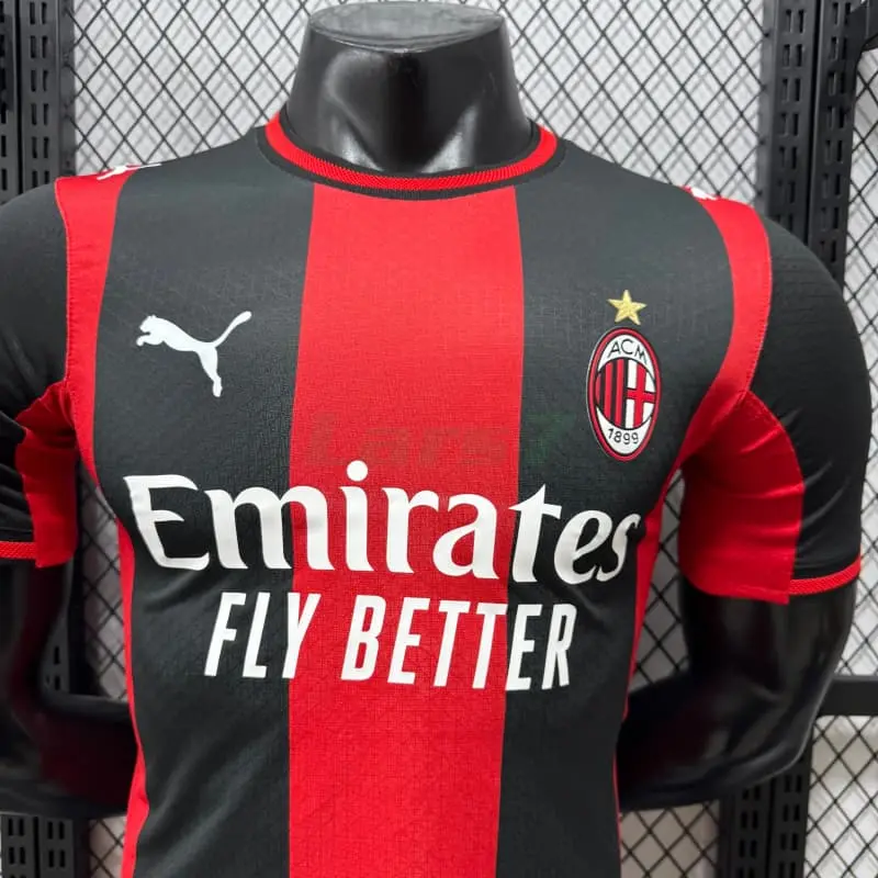 Camiseta AC Milan 1ª Equipación 2026/2027 Rojo/Negro (EDICIÓN JUGADOR)