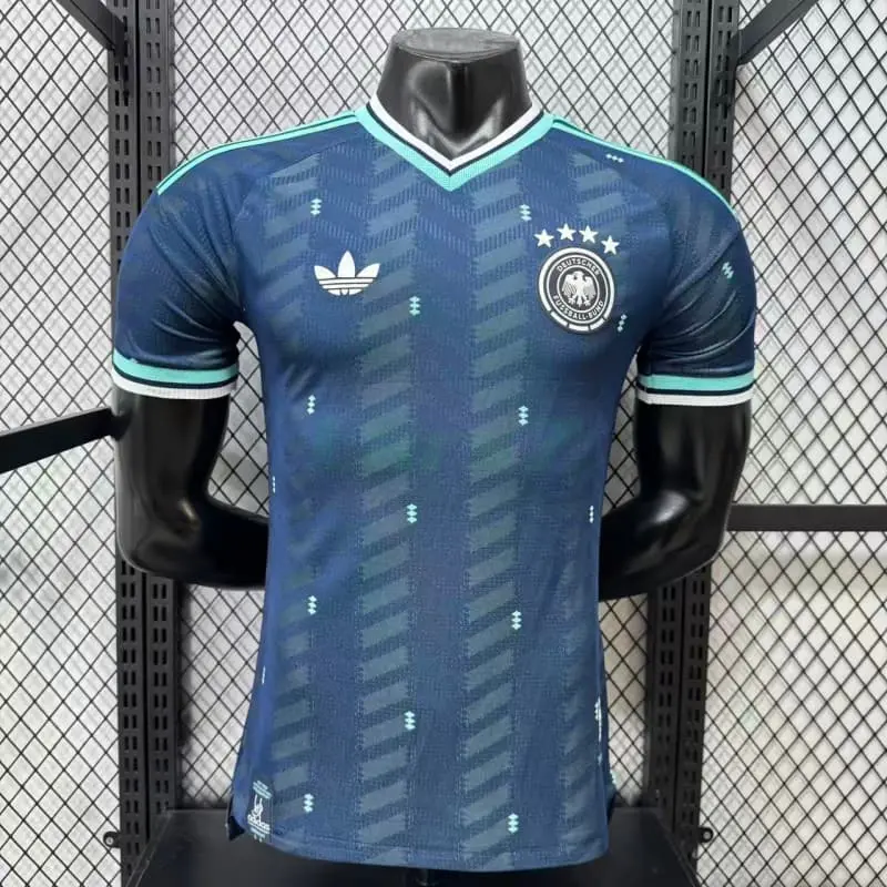Camiseta Alemania 2ª Equipación Mundial 2026 Azul (EDICIÓN JUGADOR)
