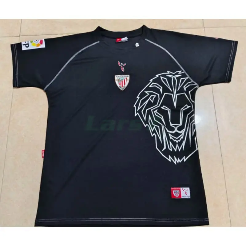 Camiseta Athletic de Bilbao 2ª Equipación Retro 2005/2008 Negro