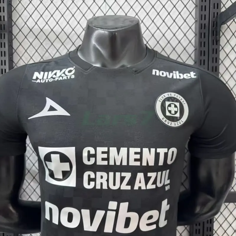 Camiseta Cruz Azul 3ª Equipación 2025/2026 Negro (EDICIÓN JUGADOR)