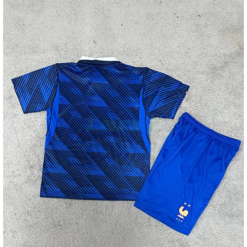 Camiseta Francia 1ª Equipación Mundial 2026 Azul Niño Kit