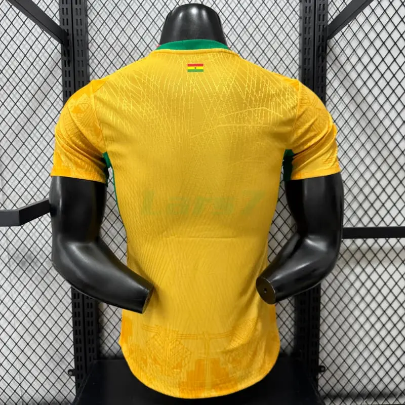 Camiseta Ghana 2ª Equipación Mundial 2026 Amarillo (EDICIÓN JUGADOR)