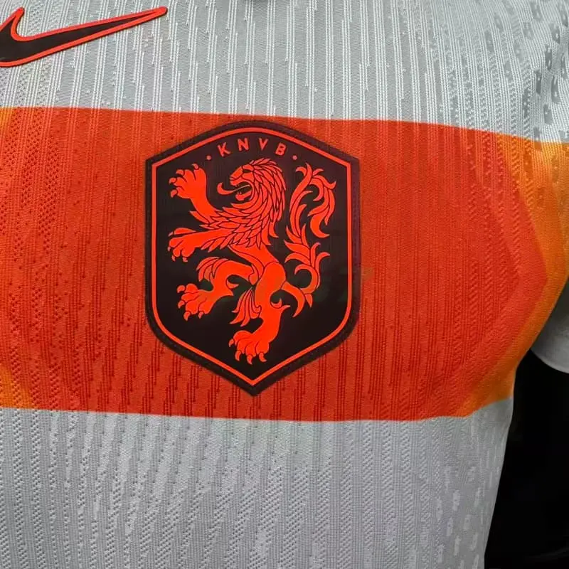 Camiseta Holanda 2ª Equipación Mundial 2026 Blanco (EDICIÓN JUGADOR)