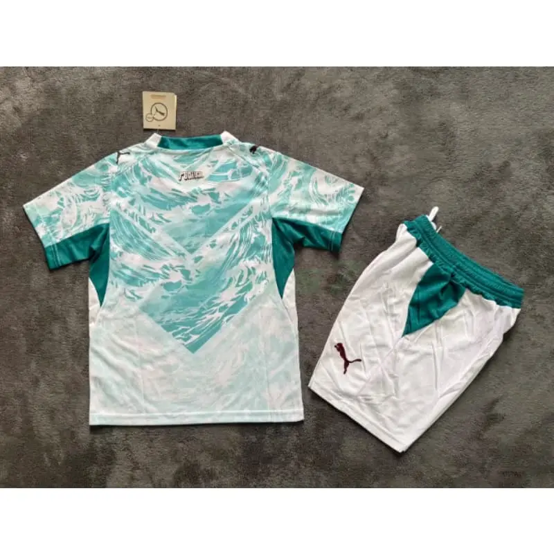 Camiseta Portugal 2ª Equipación Mundial 2026 Verde/Blanco Niño Kit