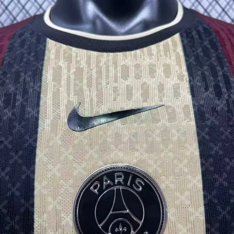 Camiseta PSG 2026/2027 Edición Especial Rojo/Amarillo/Negro (EDICIÓN JUGADOR)
