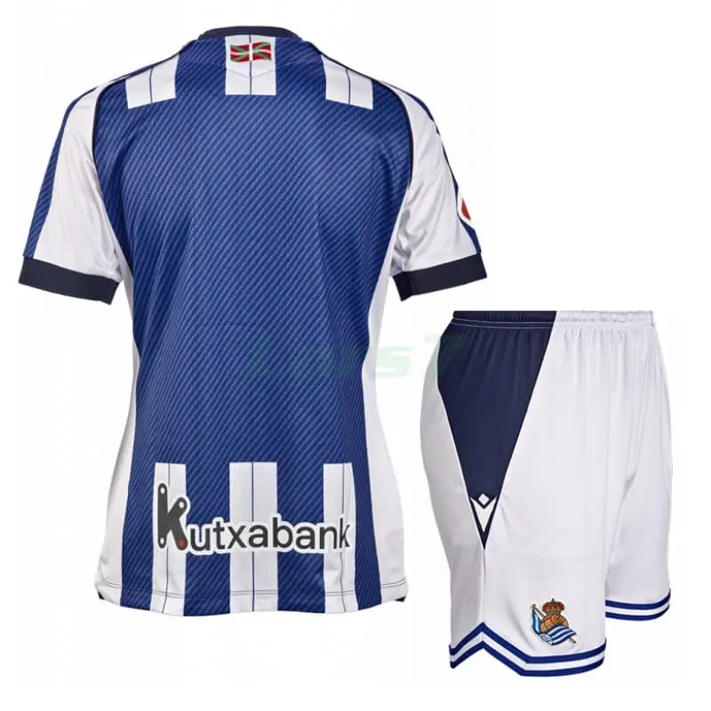 Camiseta Real Sociedad 1ª Equipación 2025/2026 Niño Kit