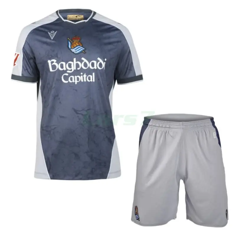 Camiseta Real Sociedad 2ª Equipación 2025/2026 Niño Kit