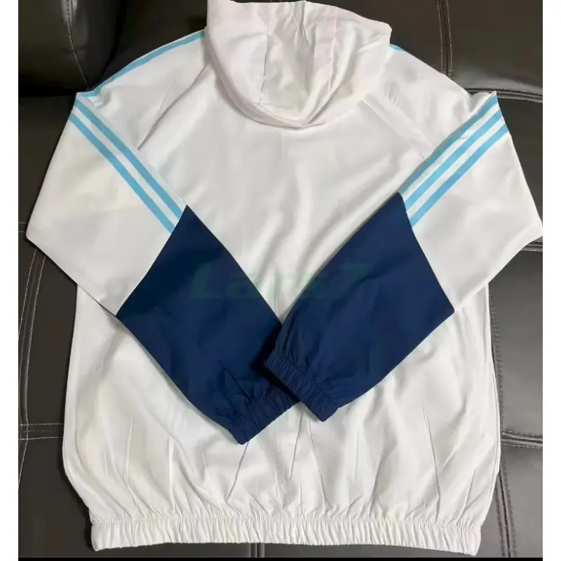 Cortavientos Real Madrid 2025/2026 Blanco/Azul Marino