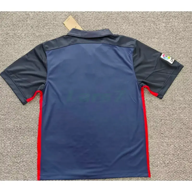 Camiseta Atletico de Madrid 2ª Equipación Retro 2015/2016 Azul Marino