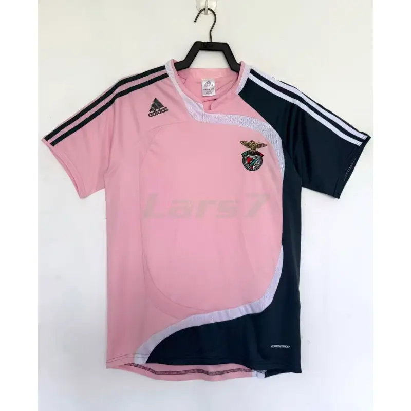 Camiseta Benfica 2ª Equipación Retro 2007/2008 Rosa