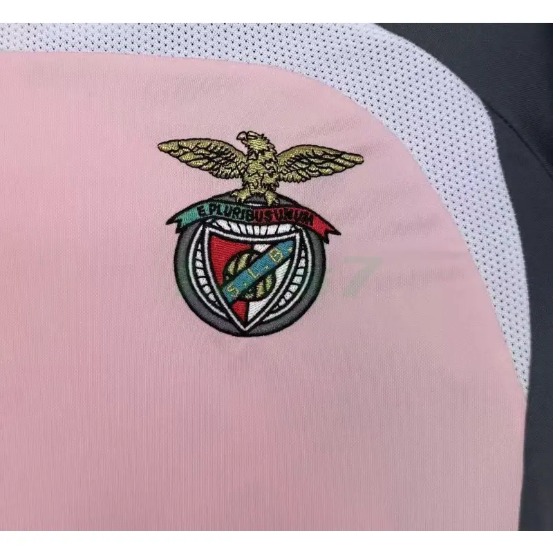 Camiseta Benfica 2ª Equipación Retro 2007/2008 Rosa