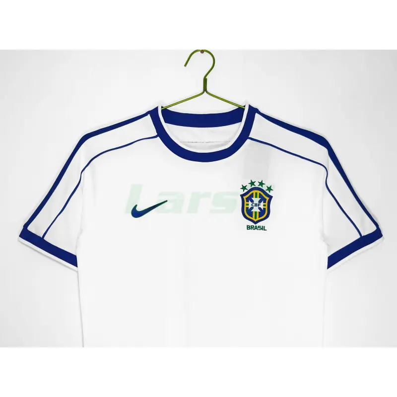 Camiseta Brasil Retro 1998 Blanco