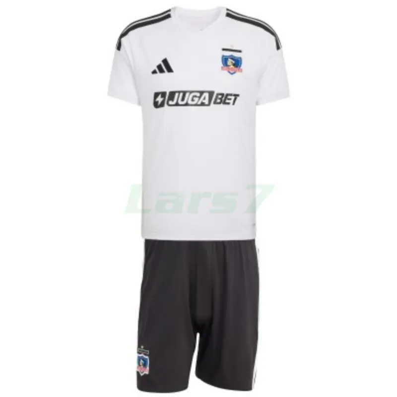 Camiseta Colo-Colo 1ª Equipación 2026/2027 Blanco Niño Kit