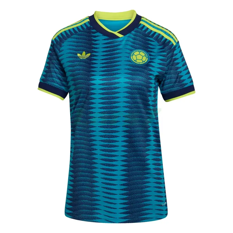 Camiseta Colombia 2ª Equipación Mundial 2026 Azul Mujer