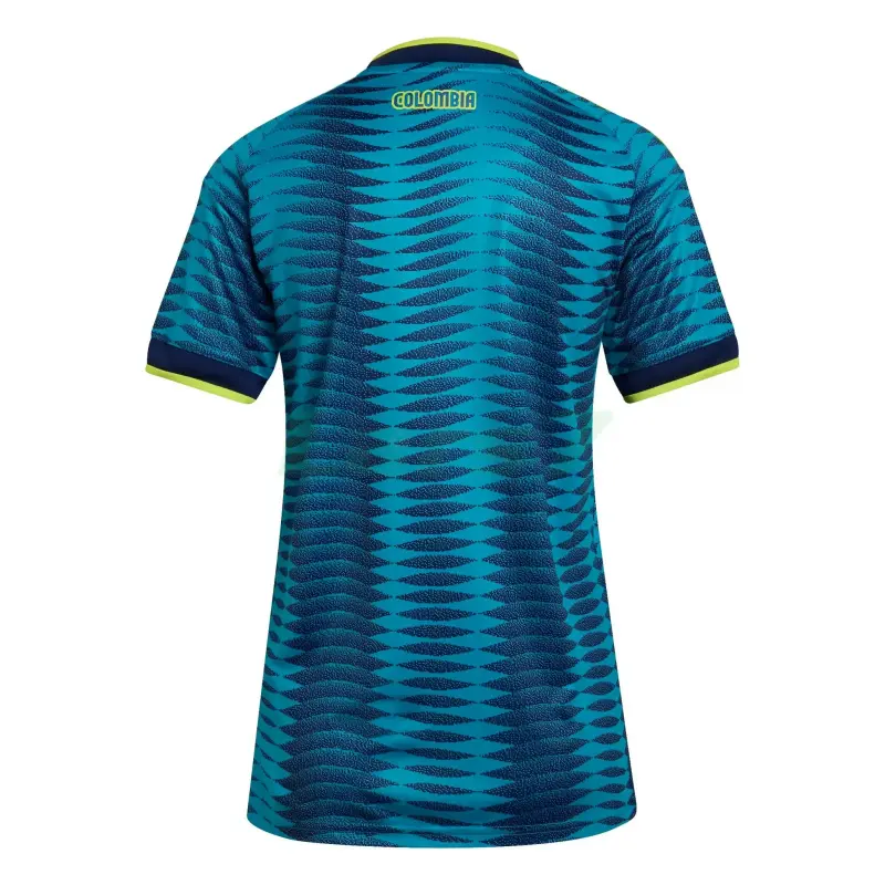 Camiseta Colombia 2ª Equipación Mundial 2026 Azul Mujer
