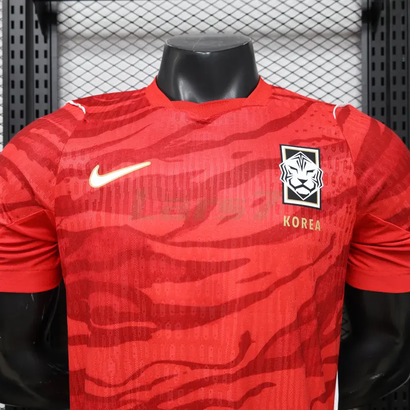 Camiseta Corea del Sur 1ª Equipación Mundial 2026 Rojo (EDICIÓN JUGADOR)