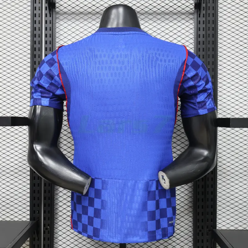 Camiseta Croacia 2ª Equipación Mundial 2026 Azul (EDICIÓN JUGADOR)