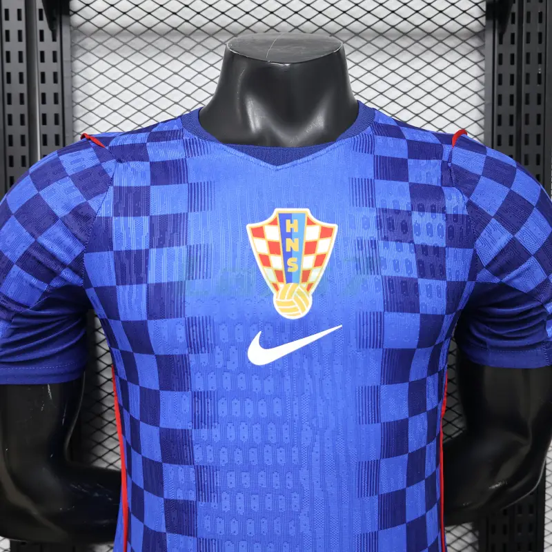 Camiseta Croacia 2ª Equipación Mundial 2026 Azul (EDICIÓN JUGADOR)