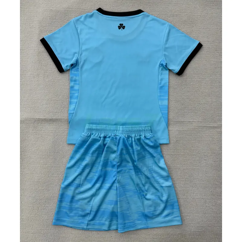 Camiseta de Portero Irland 1ª Equipación Mundial 2026 Azul Niño Kit