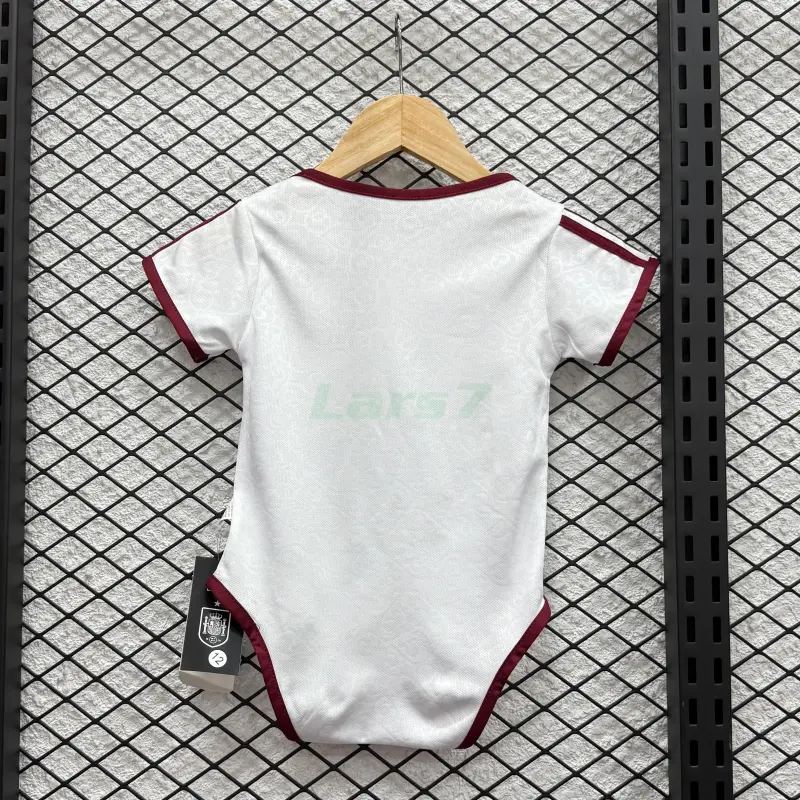 Camiseta España 2ª Equipación Mundial 2026 Blanco Baby 2 Estrellas