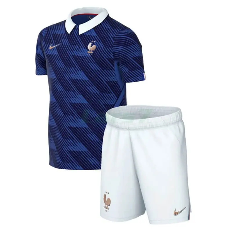 Camiseta Francia 1ª Equipación Mundial 2026 Niño Kit
