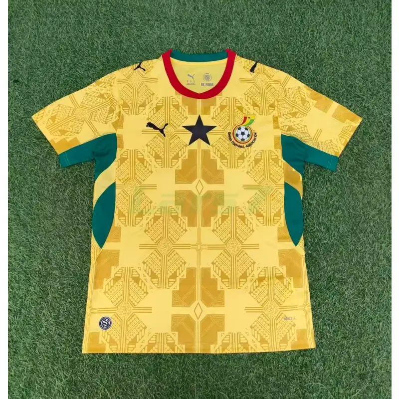 Camiseta Ghana 2ª Equipación Mundial 2026 Amarillo