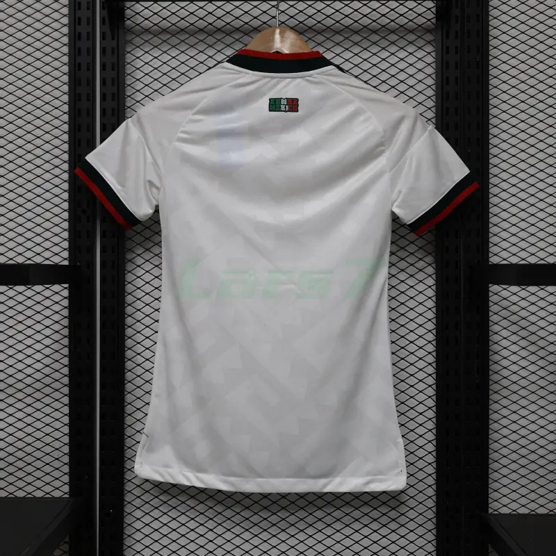 Camiseta México 2ª Equipación Mundial 2026 Blanco Mujer (EDICIÓN JUGADOR)