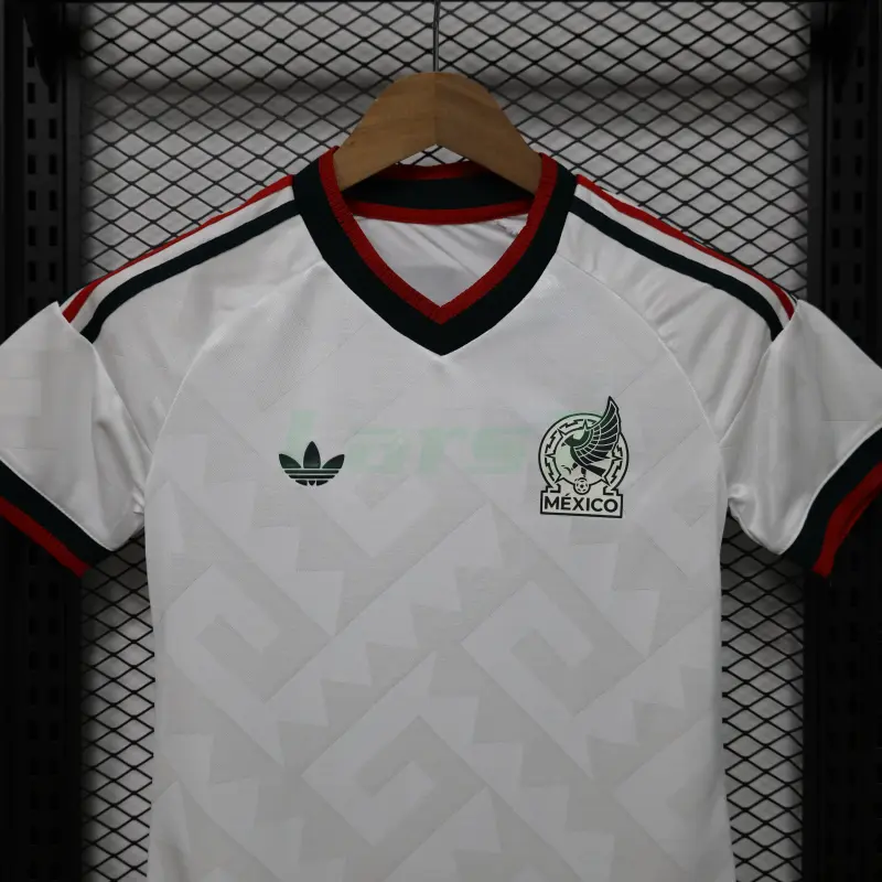 Camiseta México 2ª Equipación Mundial 2026 Blanco Mujer (EDICIÓN JUGADOR)