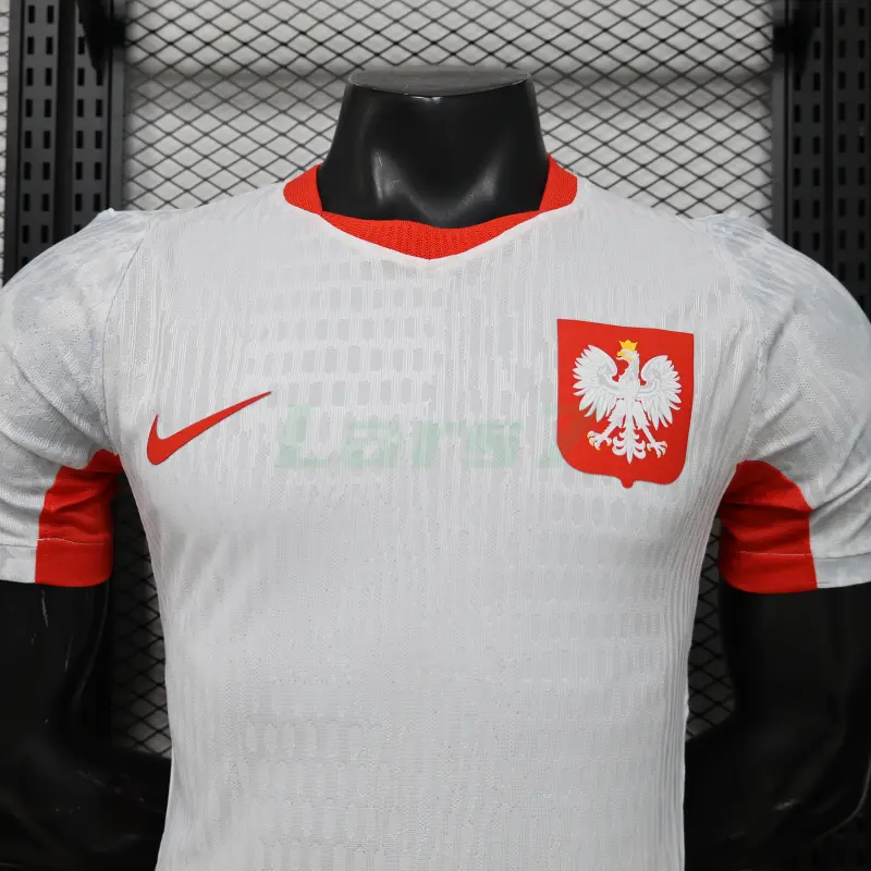 Camiseta Polonia 1ª Equipación Mundial 2026 Blanco (EDICIÓN JUGADOR)