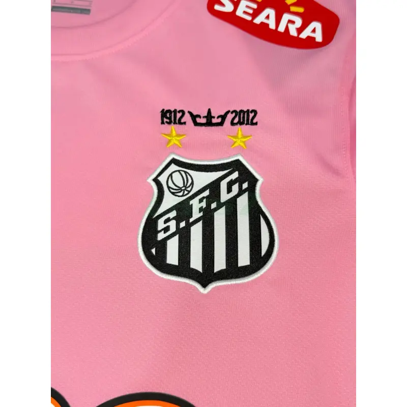 Camiseta Santos FC Retro 2012/2013 ML Rosa