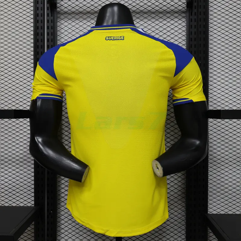 Camiseta Suecia 1ª Equipación Mundial 2026 Amarillo (EDICIÓN JUGADOR)