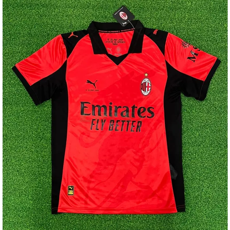Camiseta AC Milan x Slam Jam 2026/2027 Edición Especial Rojo