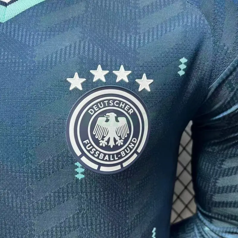 Camiseta Alemania 2ª Equipación Mundial 2026 ML Azul (EDICIÓN JUGADOR)